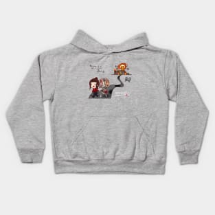 Claire and Lisa´friendship Kids Hoodie